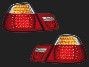 dectane LED Rückleuchten BMW E46 Coupé 98-03 red/crystal 4teilig