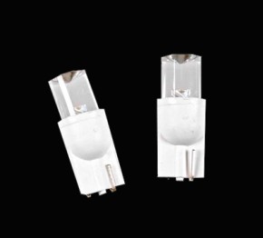 Pilot LED-Lampe T10 extra hell in weiss 12V 2 Stück Weitwinkelstrahl W2.1x9.5d