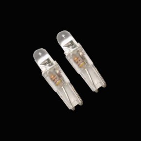 Pilot LED-Mikrolampen T5  weiss 12V (2 Stück)