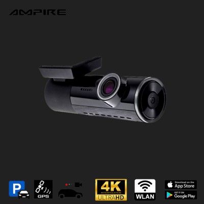 AMPIRE Dashcam, 2K Frontkamera mit WLAN und GPS inkl. 32GB Micro SD