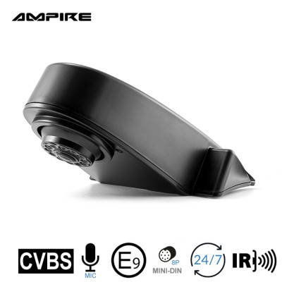 AMPIRE Transporter Rückfahrkamera (CVBS), 95°, 35.5mm, universal, schwarz