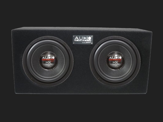 Audio System HX SERIES HIGH END Geschlossener Gehäusesubwoofer "HX10 EVO G-2" (2 x 25cm) MAX.Power 2x500 Watt