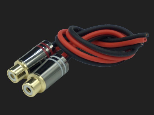 Audio System High Low Adapter "RCA JACK" für alle AS Micro Endstufen