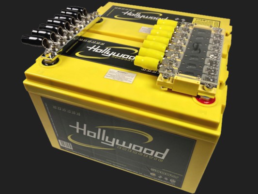 Hollywood ENERGETIC SUPER POWER AGM TANK 12V Batterien "SPV T200" 200Ah bis 10000 Watt