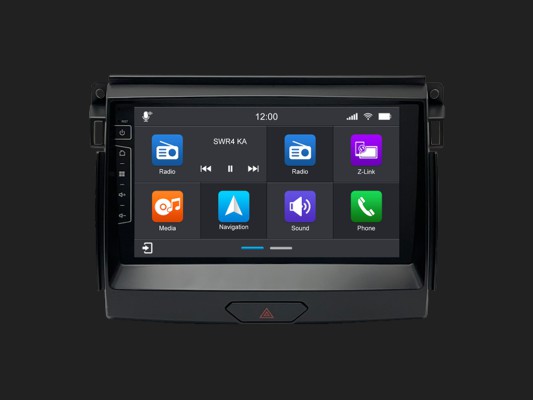 DYNAVIN 9"(22,9cm) Multimediagerät "D8-RG Pro – C" für Ford Ranger ab 2015 inkl. i-GO Navisoftware, DAB+