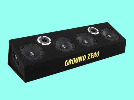 GROUND ZERO COMPETITION "GZCB 16.2XSPL" Fullrange SPL Lautsprecherbox 800W