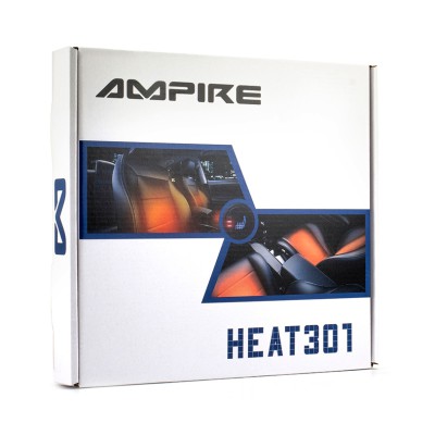 AMPIRE Sitzheizung "HEAT301" universal 3-stufig schaltbar für 12 Volt (Für einen Sitz)