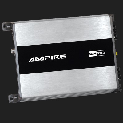 AMPIRE Endstufe "MBM100.2-2G" 2-Kanal Class D 2x 100 Watt (2.Generation)