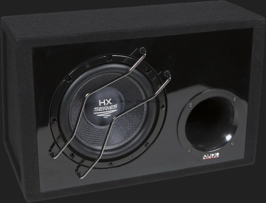 Audio System HX SERIES HIGH END Bassreflex Gehäusesubwoofer "HX 10 SQ BR" (25cm) MAX.Power 500 Watt
