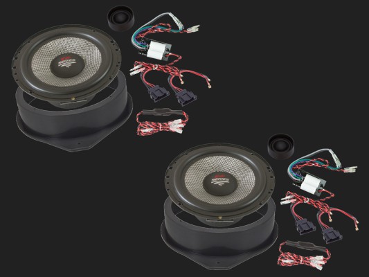 Audio System X--ION SERIES 2-Wege Spezial Compo System "X 165 EVO 2" für Audi A3 03-12, A4 01-07, A6 97-11