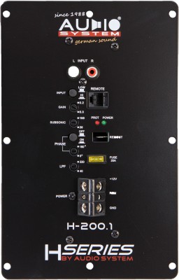 Audio System H200.1 HELON SERIES Verstärker 1-Kanal / 1x200Watt @ 2 Ohm