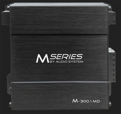 Audio System M300.1 MD SERIES 1-Kanal MIKRO-Digital-Endstufe / 1x300Watt @ 2 Ohm