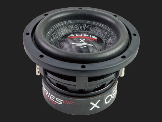 Audio System X--ION-SERIES 200mm Langhub Subwoofer "X 08 EVO" Max.Power 2x300W