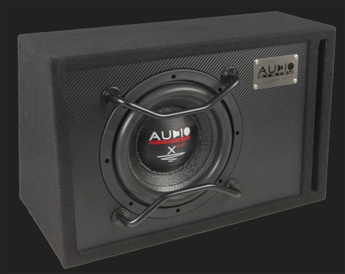 Audio System X--ION SERIES LANGHUB Bassreflex Gehäusesubwoofer "X 10 EVO BR" (25cm) MAX.Power 2x500 Watt