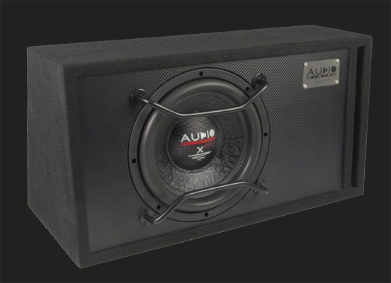 Audio System X--ION SERIES LANGHUB Bassreflex Gehäusesubwoofer "X 12 EVO BR" (30cm) MAX.Power 2x750 Watt