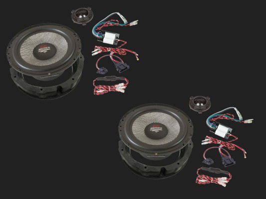 Audio System X--ION SERIES 2-Wege Spezial Compo System "XFIT 165 EVO 2" für VW Scirocco 3