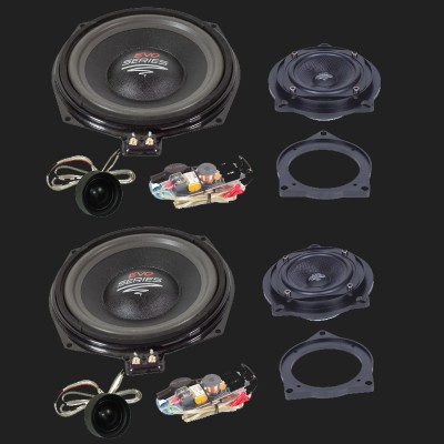 Audio System X--ION SERIES 3-Wege Compo System X 200 EVO für alle E und F Modelle von BMW