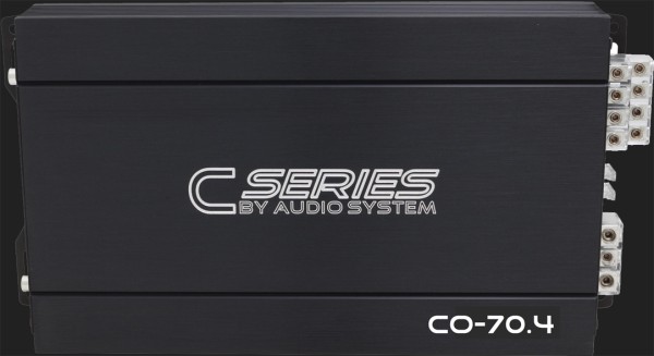 Audio System CO70.4 SERIES Verstärker 4-Kanal / 4x70Watt @ 4 Ohm Stereo
