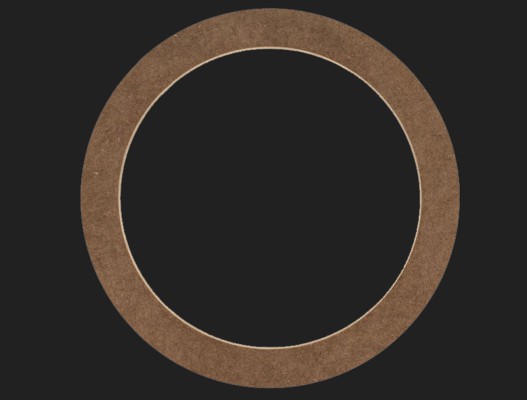 CHP MDF Holzring für 30cm Lautsprecher (1 STÜCK)