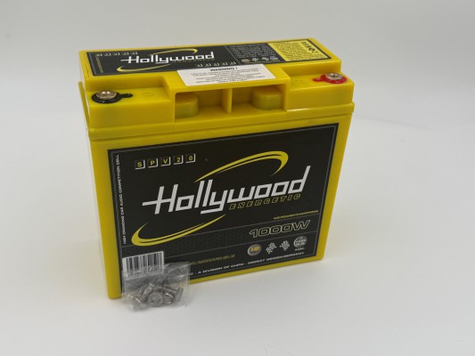 Hollywood ENERGETIC SUPER POWER AGM 12V Batterie "SPV 20" 20Ah bis 1000 Watt