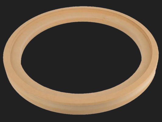 CHP MDF Holzring für 30cm Lautsprecher mit Pfalz (1 STÜCK)