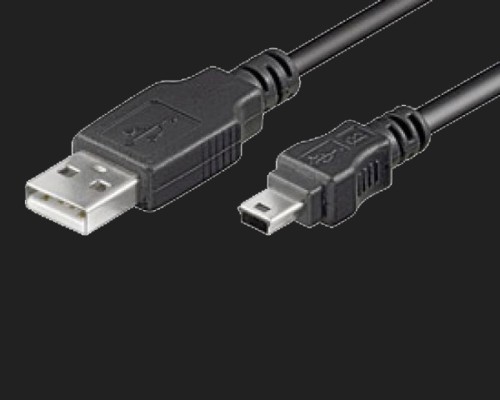 Dietz USB Kabel, Stecker A auf 5 pol. Mini Stecker B, Länge 1,50 m
