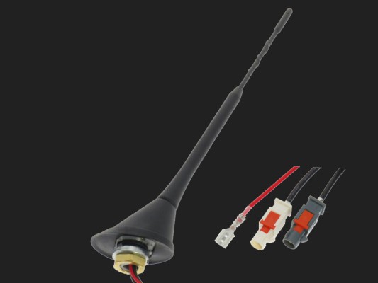 Dietz 12V Antenne aktiv 70 Grad für UKW/DAB+ im 16V Design