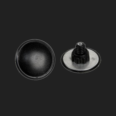 Lampa Bohrlochabeckung ABS schwarz, 29mm (2 Stück)