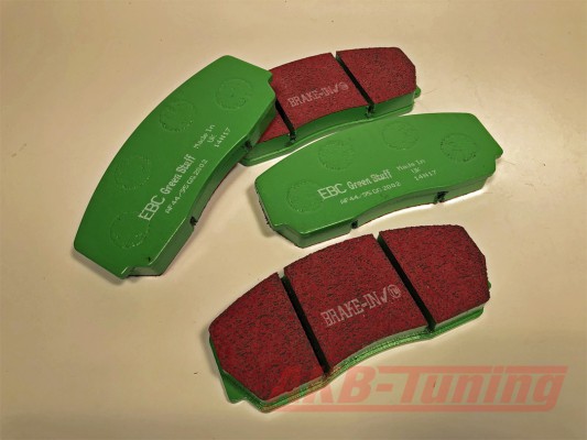 EBC Greenstuff Bremsbeläge passend für alle V-MAXX Big Brake Kits 330mm