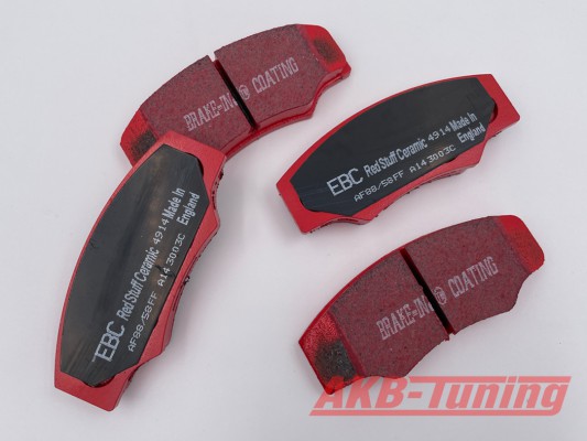 EBC Redstuff Bremsbeläge passend für alle V-MAXX Big Brake Kits 290mm