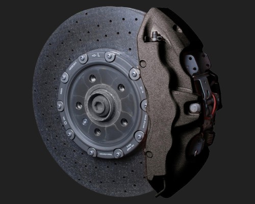 Foliatec Bremssattel Lack Set in carbon metallic (grau) ausreichend für 4 Bremssättel
