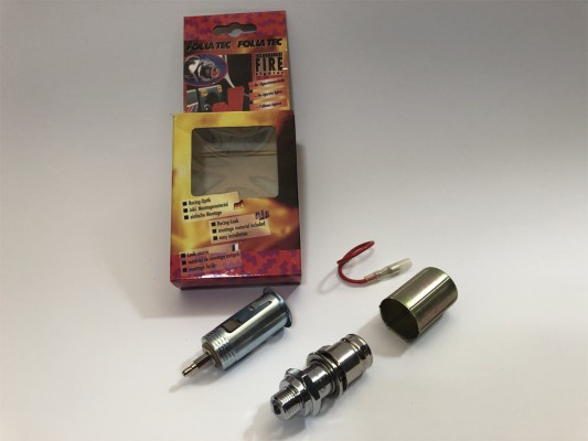 FOLIATEC "Spark Lighter" Zigarettenanzünder mit roter LED (12V)