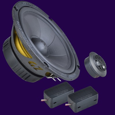 GROUND ZERO IRIDIUM "GZIC 165.2" 165mm 2-Wege Komponenten-Lautsprechersystem
