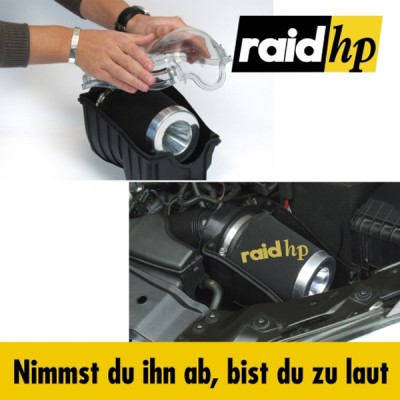 R.D.I raid hp MAXFLOW PRO Sportluftfilter + Halterungen 52101