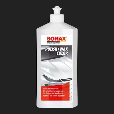 SONAX Polish+Wax Color weiß (500ml)