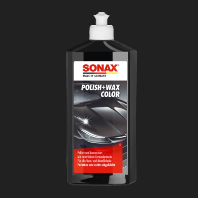 SONAX Polish+Wax Color schwarz (500ml)