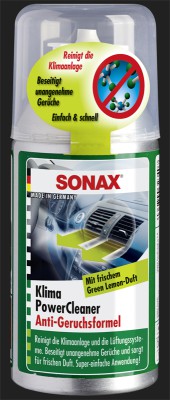 SONAX KlimaPowerCleaner Green Lemon (100ml)