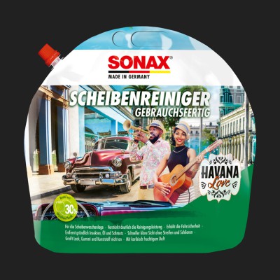 SONAX ScheibenReiniger gebrauchsfertig Havana Love (3 Liter)