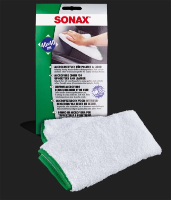 SONAX Microfaser Tuch für Polster & Leder