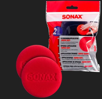 SONAX SchwammApplikator -Super Soft- (2 Stück)