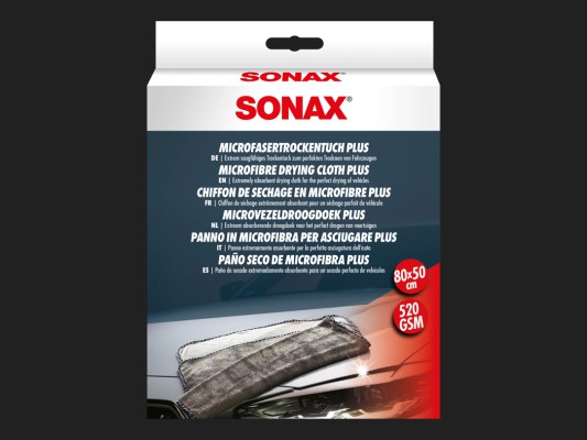 SONAX MicrofaserTrockenTuch PLUS (80x50cm)
