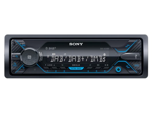 SONY 1-DIN Autoradio "DSX-A510BD" inkl. BT, DAB+ OHNE CD Laufwerk/DAB Antenne