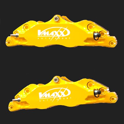 Farbänderung in gelb (RAL 1023) glänzend für alle 330mm V-MAXX Big Brake Bremssättel (Nur möglich bei Bestellung eines neuen Big Brake Kits)