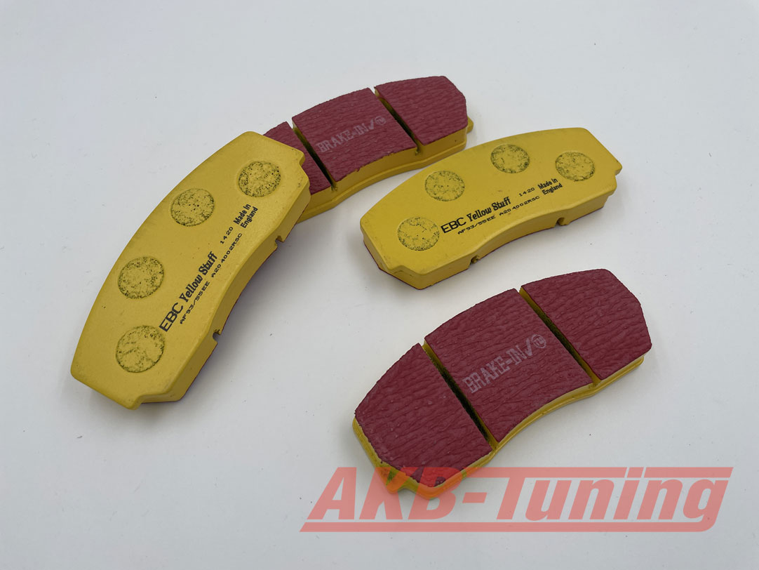 EBC Yellowstuff Bremsbeläge passend für alle V-MAXX Big Brake Kits
