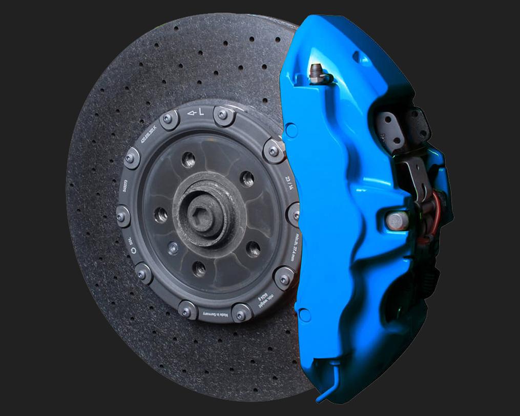 Foliatec Bremssattel Lack Set in GT-blue (blau) ausreichend für 4  Bremssättel-BEC-2188