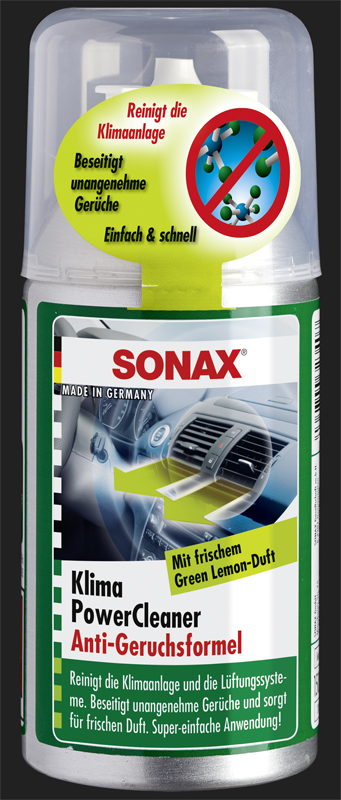 SONAX KlimaPowerCleaner Green Lemon (100ml)-COL-03234000