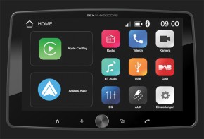 ESX "VMX900DAB" Universal 1-DIN Multi-Angle Media Moniceiver mit 22,8cm (9“) Touchscreen