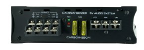 Audio System "CARBON-250.4" SERIES Verstärker 4-Kanal / 4x65Watt @ 4 Ohm Stereo