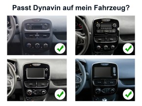 DYNAVIN 9"(22,8cm) Multimediagerät "D9-RNCL Premium" für Renault Clio VI Bj.2014-2020 inkl. Navisoftware, DAB+ (192GB)