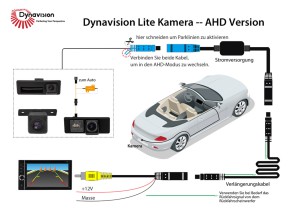 DYNAVISION Rückfahrkamera "DVN CW 920 – LR" für Land Rover Defender Bj.2007-2016 | Bildmodus AHD / NTSC